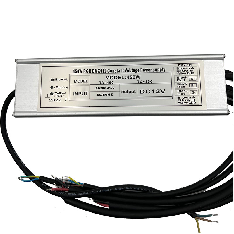 <b>高壓防水400W燈帶電源RGB三路DMX512控制</b>